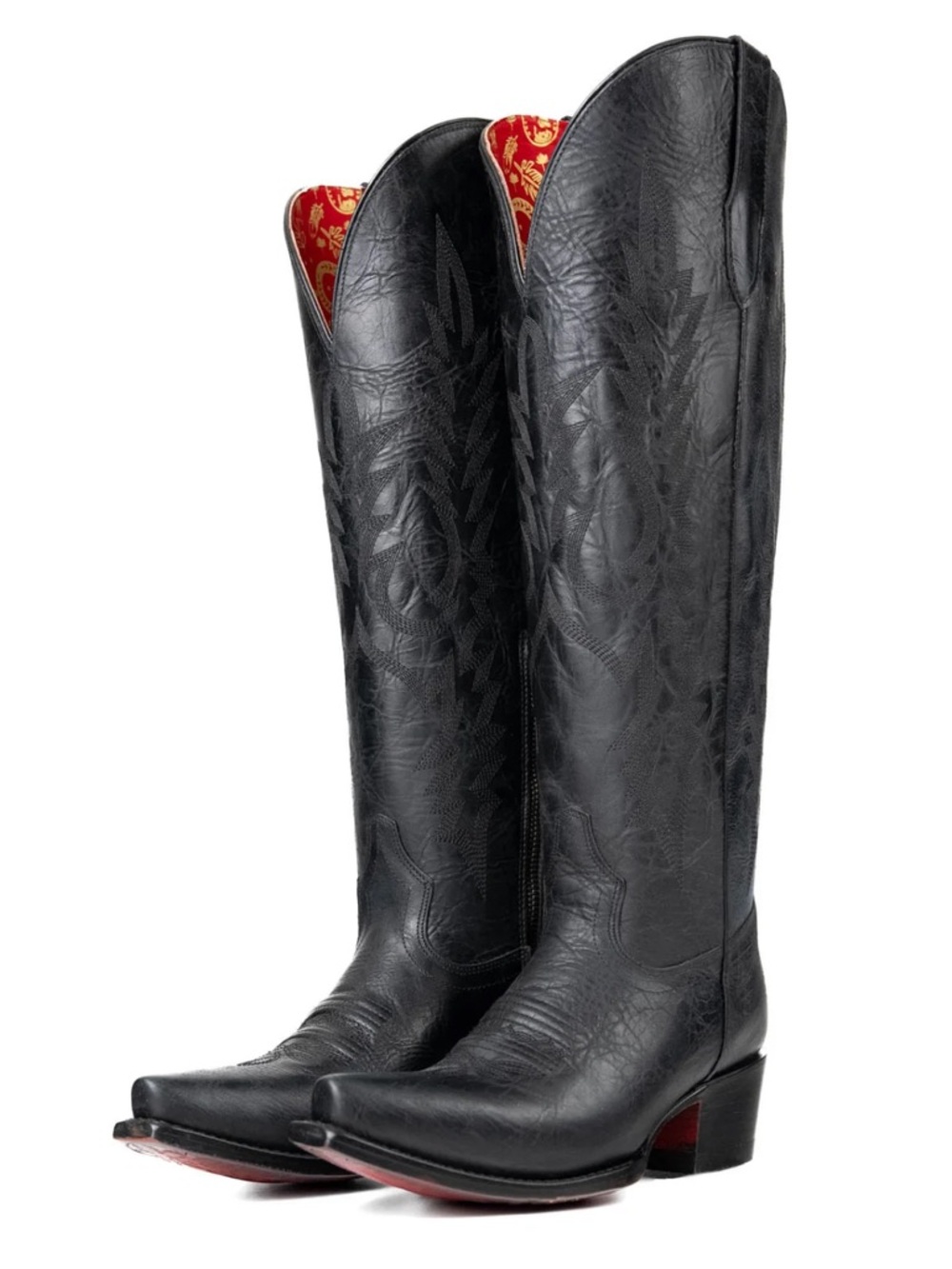 Scarlett Tall Wide Calf Cowgirl boots